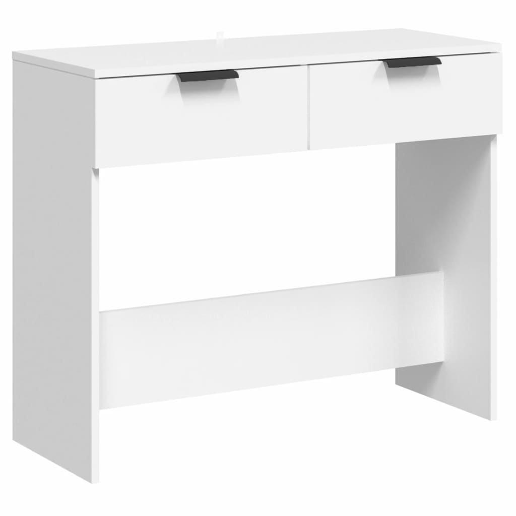 Mesa consola - mesa de entrada 90x36x75 cm derivados de madeira branco