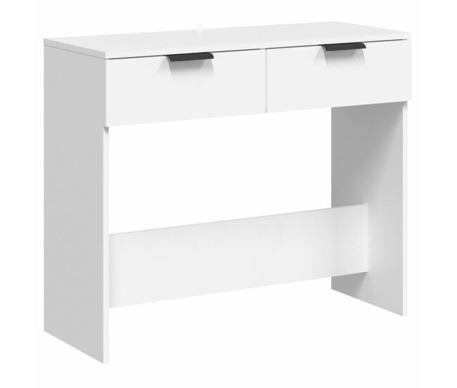 Mesa consola - mesa de entrada 90x36x75 cm derivados de madeira branco