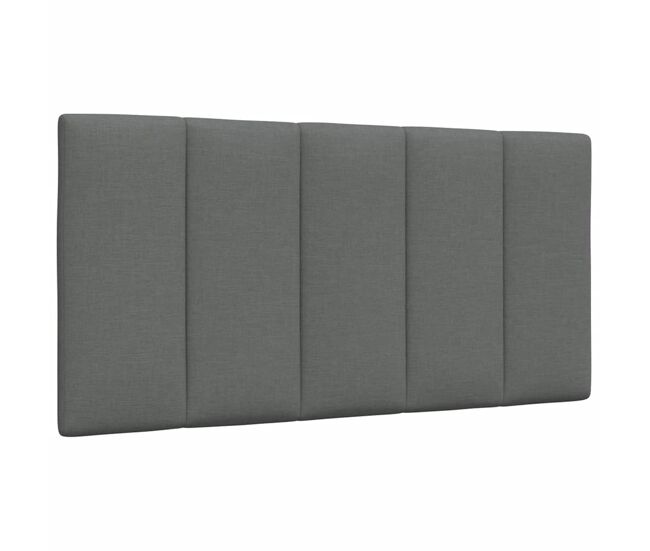 Almofadão de cabeceira - cabeceira de cama 100 cm tecido cinzento-escuro