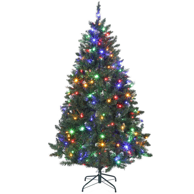 Árvore de Natal Plástico e Metal HOMCOM, casa - natal