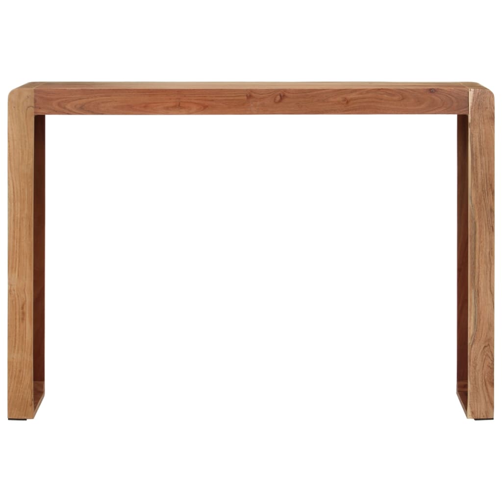 Mesa consola - mesa de entrada 110x30x76 cm madeira de acácia maciça
