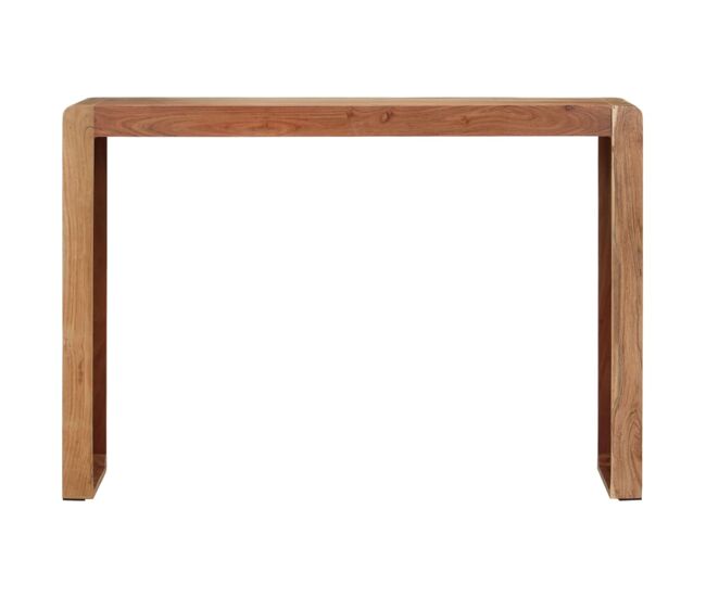 Mesa consola - mesa de entrada 110x30x76 cm madeira de acácia maciça
