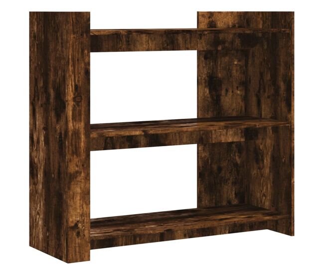 Mesa consola - mesa de entrada 100x35x90 cm derivados de madeira carvalho fumado