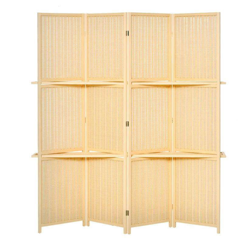 Biombo Bambu HOMCOM, casa - decoração