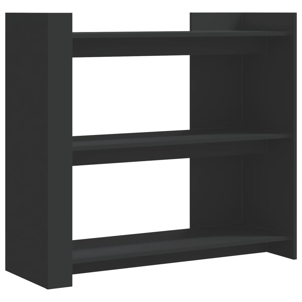 Mesa consola - mesa de entrada 100x35x90 cm derivados de madeira preto