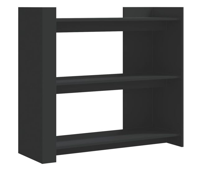 Mesa consola - mesa de entrada 100x35x90 cm derivados de madeira preto