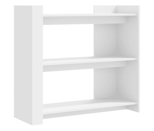 Mesa consola - mesa de entrada 100x35x90 cm derivados de madeira branco