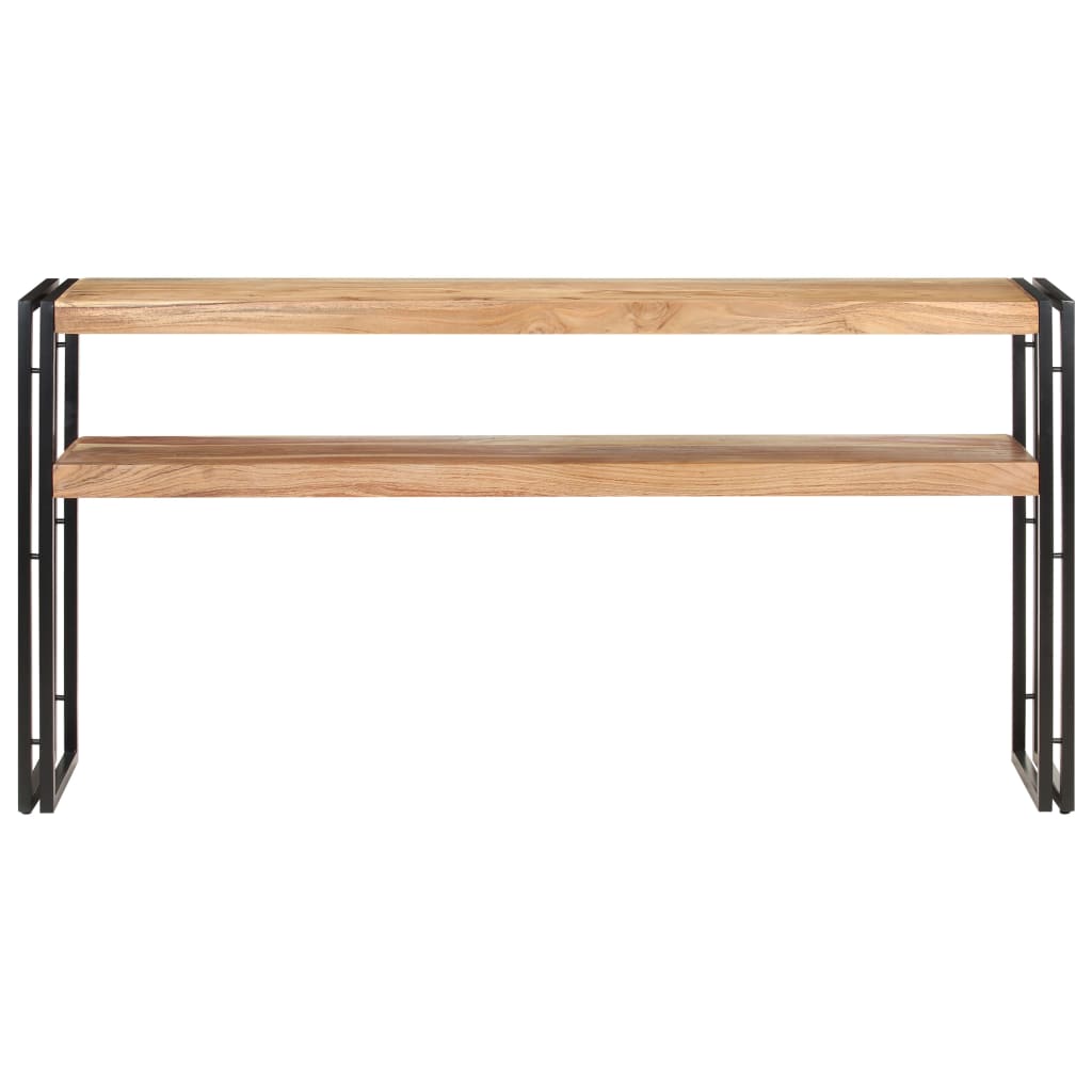 Mesa consola - mesa de entrada 150x30x75 cm madeira de acácia maciça