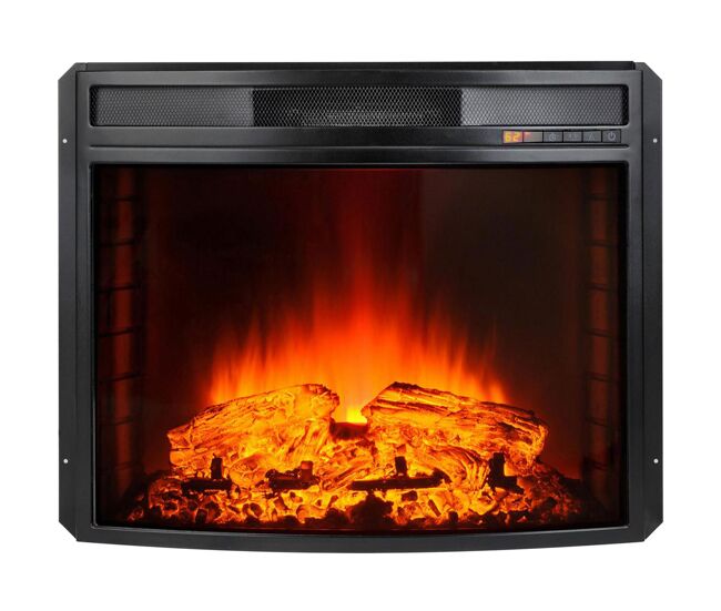 Lareira eléctrica de baixo consumo 2000w. design de parede em vidro plano temperado. com comando eletrónico e controlo remoto, termóstato regulável e