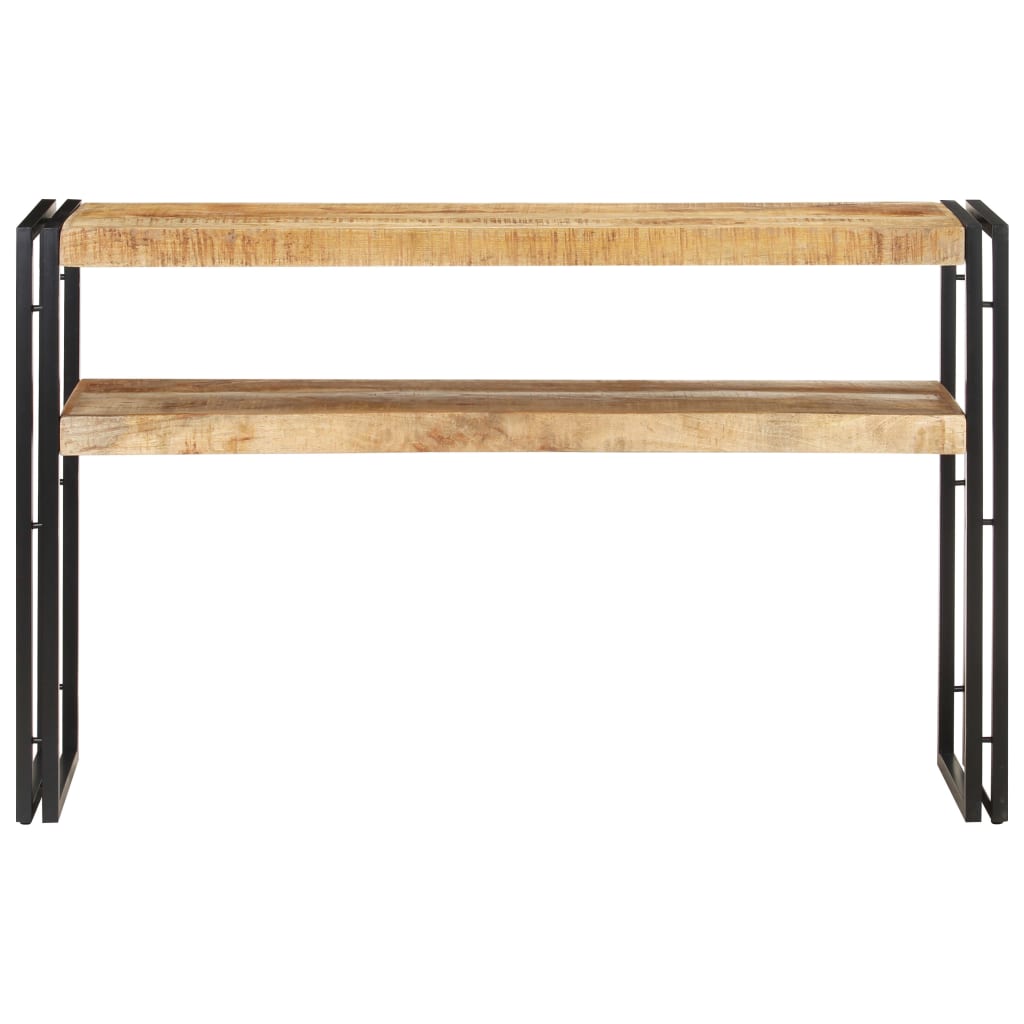 Mesa consola - mesa de entrada 120x30x75 cm madeira de mangueira áspera