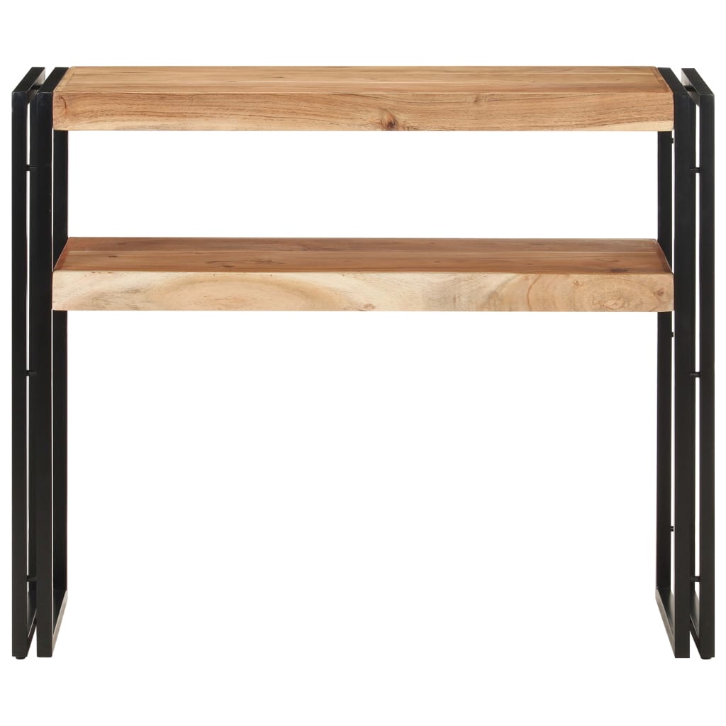 Mesa consola - mesa de entrada 90x30x75 cm madeira de acácia maciça