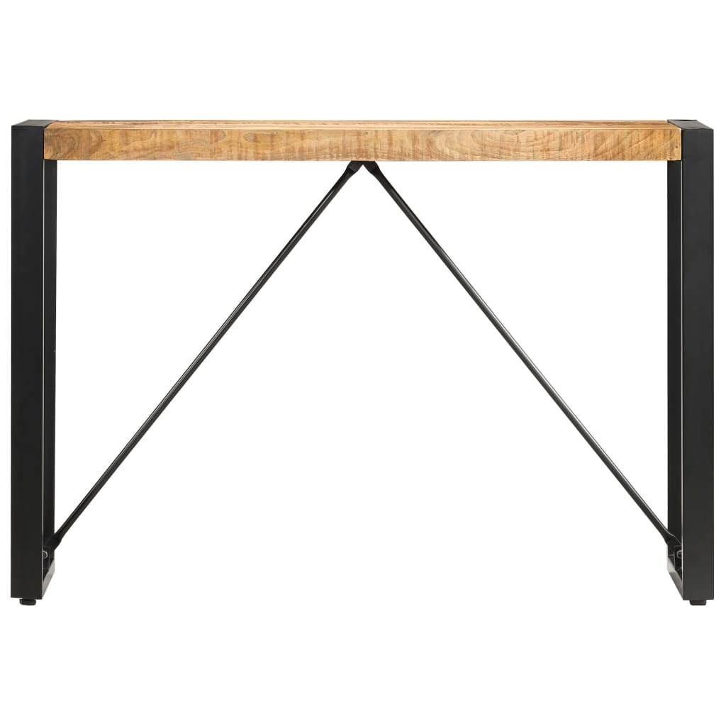 Mesa consola - mesa de entrada 110x35x76 cm madeira de mangueira maciça