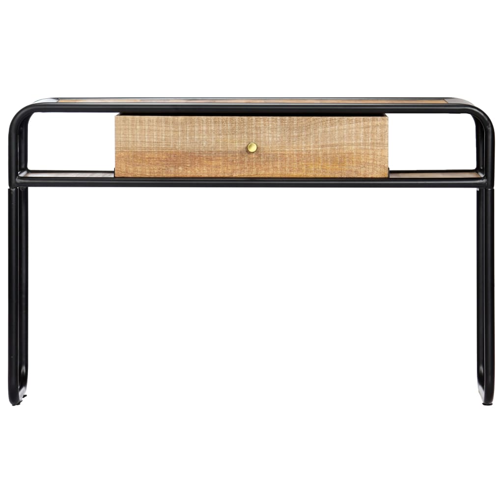 Mesa consola - mesa de entrada 118x30x75 cm madeira de mangueira maciça