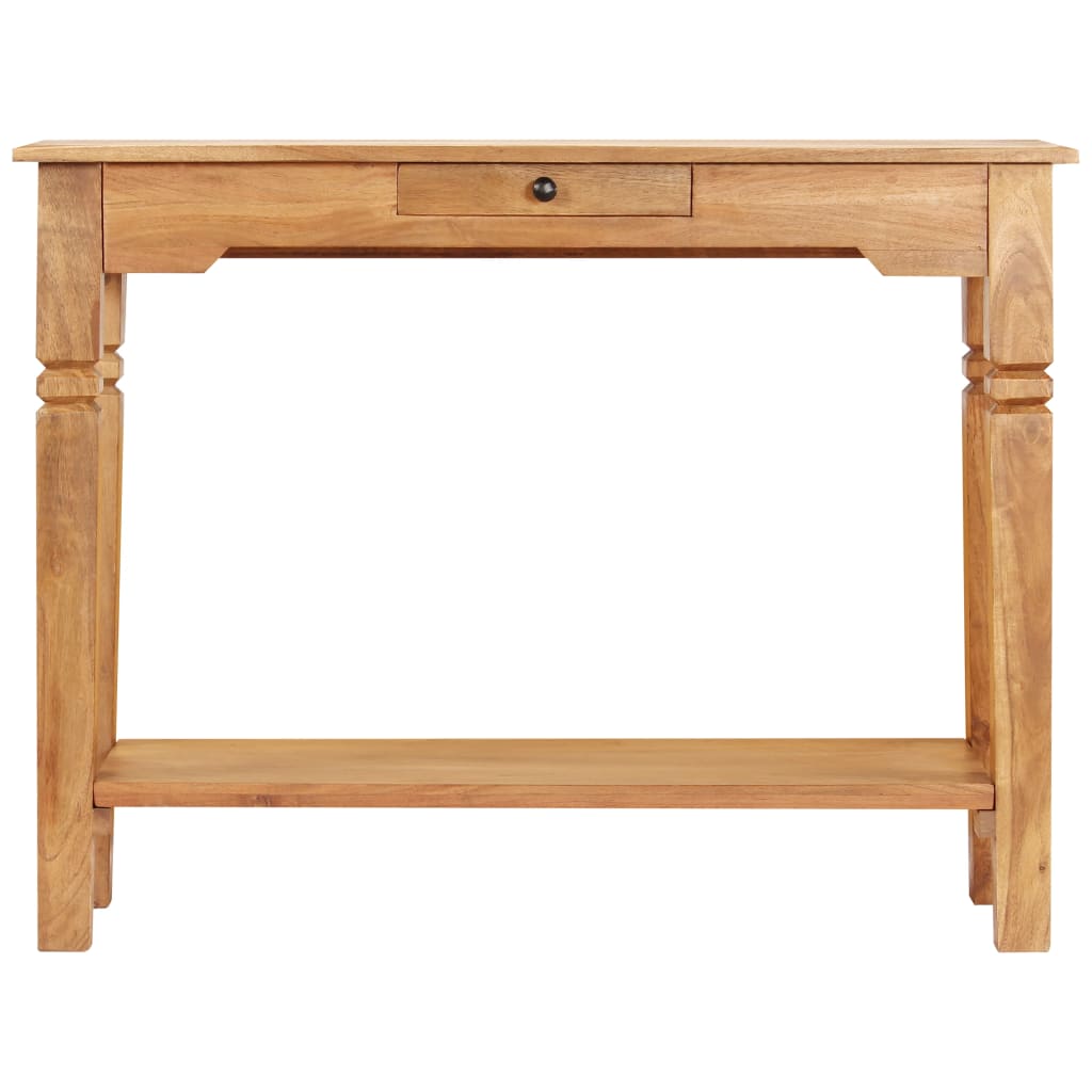 Mesa consola - mesa de entrada 100x40x76 cm madeira de acácia maciça