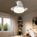 Ventilador de teto com luz pequeno Ventilador de teto com luz pequeno Branco