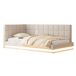 Camas individuais 206x97 Camas individuais 206x97 Bege