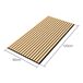 Conjunto de 4x painéis acústicos de parede 3D Vang MDF Conjunto de 4x painéis acústicos de parede 3D Vang MDF Carvalho