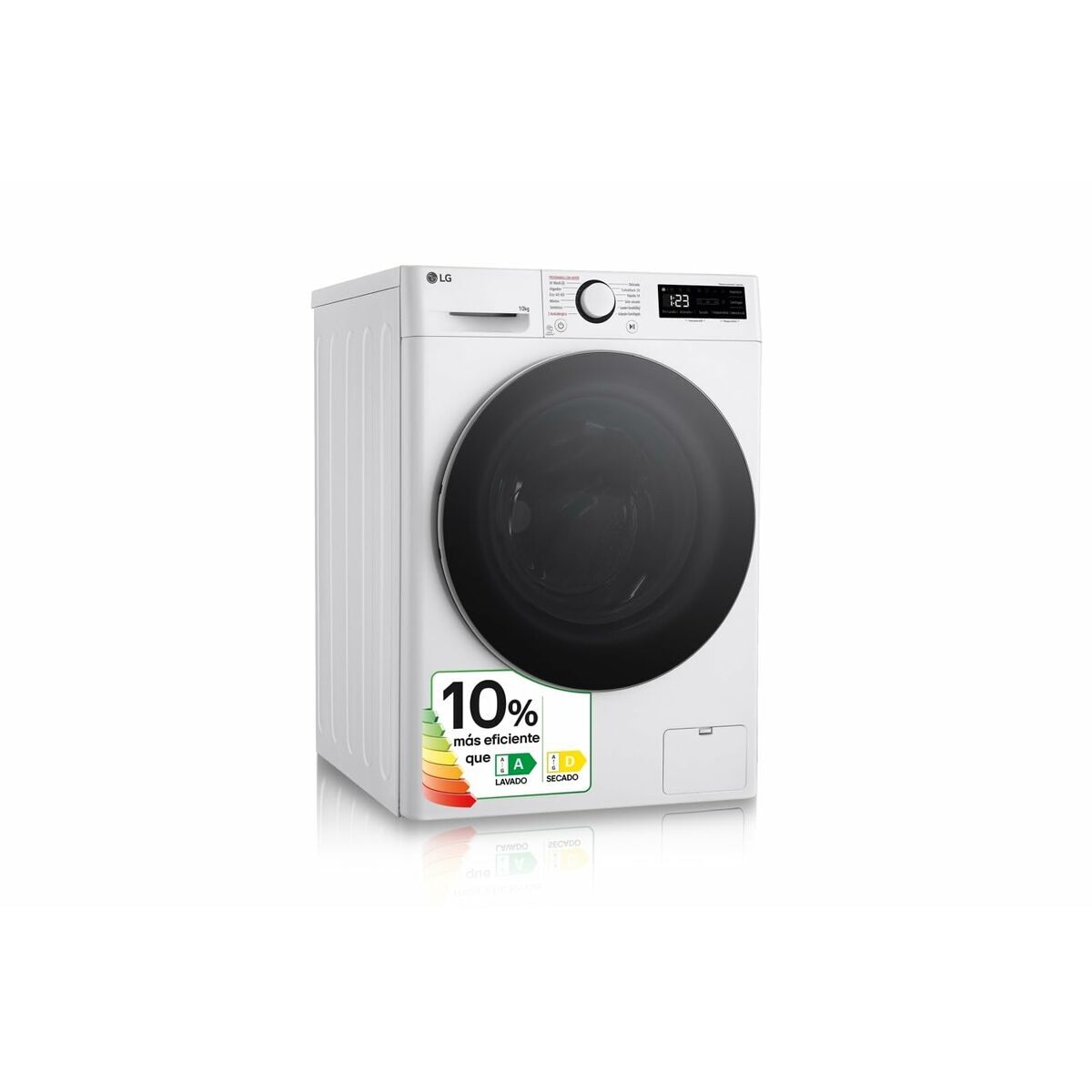 Máquina de lavar e secar lg f4dr6009a1w 1400 rpm 9 kg