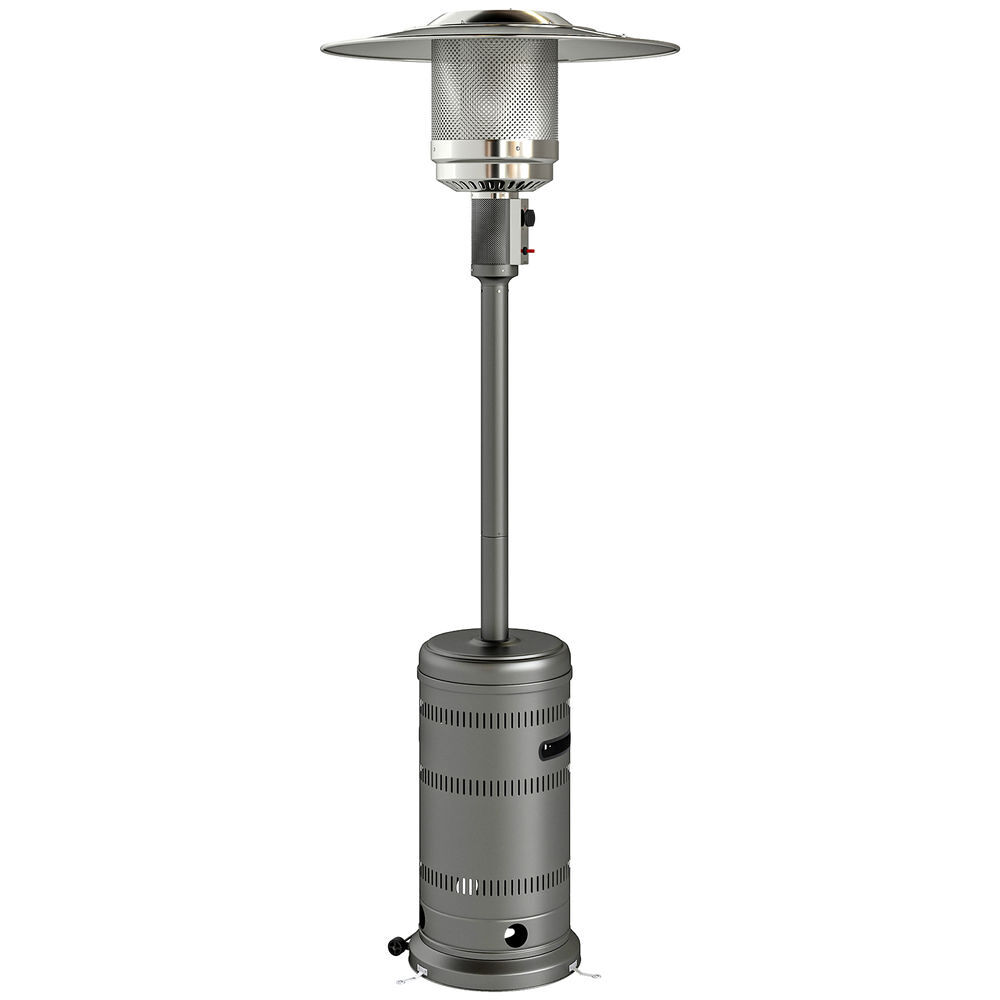 Aquecedor de Exterior Alumínio e Aço Inoxidável Outsunny