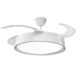 Ventilador de teto com luz Motor DC Ventilador de teto com luz Motor DC Branco