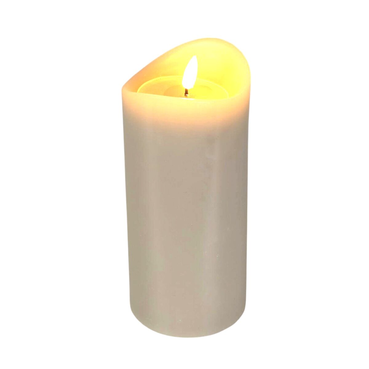 Vela led com efeito gelatinoso well home