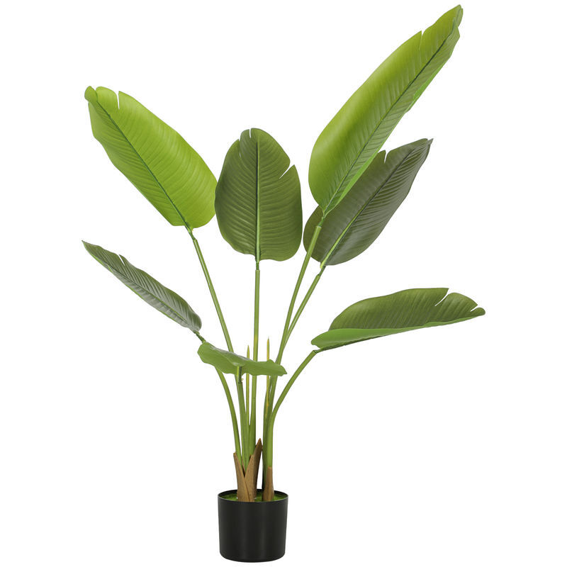 Planta Artificial Ø15x109 cm HOMCOM, casa - decoração
