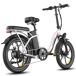 Bicicleta Elétrica FAFREES F20+ - Motor 250W Bicicleta Elétrica FAFREES F20+ - Motor 250W Branco