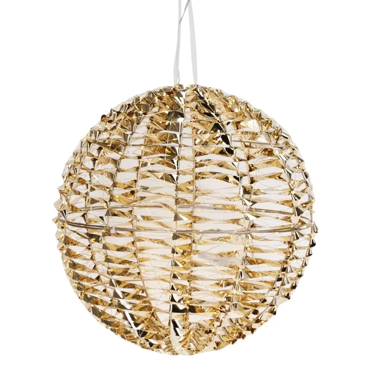 Decoração de bola luminosa com 720 luzes