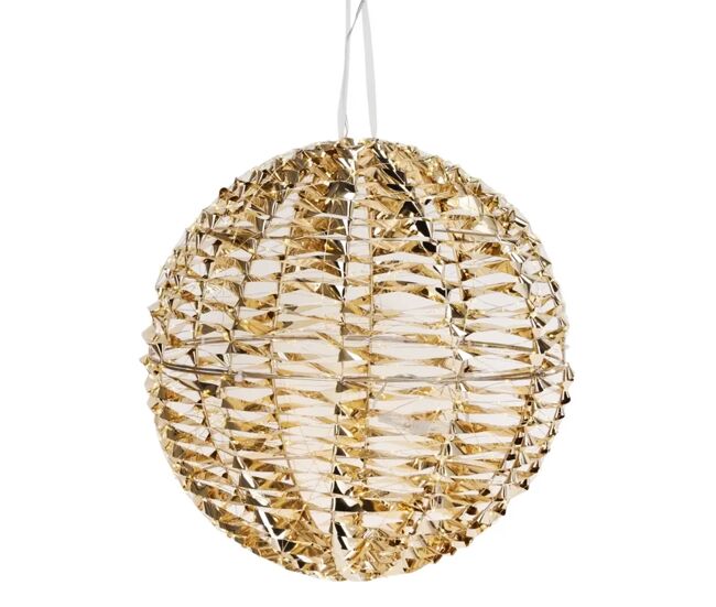 Decoração de bola luminosa com 720 luzes