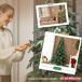 Árvore de Natal Plástico e Aço HOMCOM, casa - natal Árvore de Natal Plástico e Aço HOMCOM, casa - natal Verde