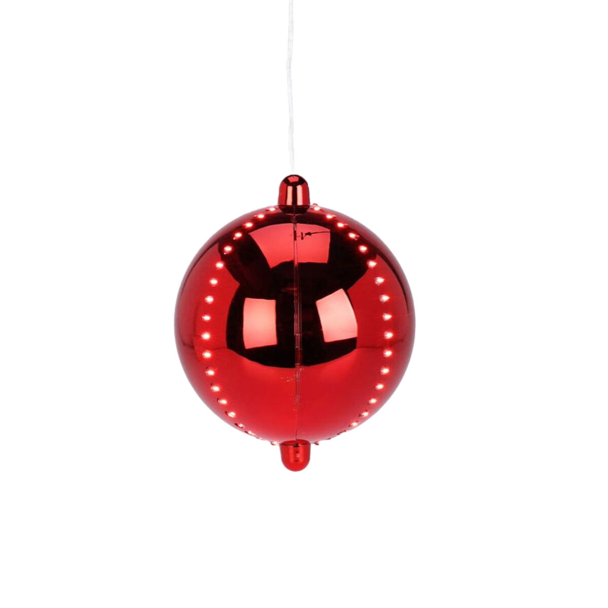 Bola de natal led well home com 4 luzes de corda