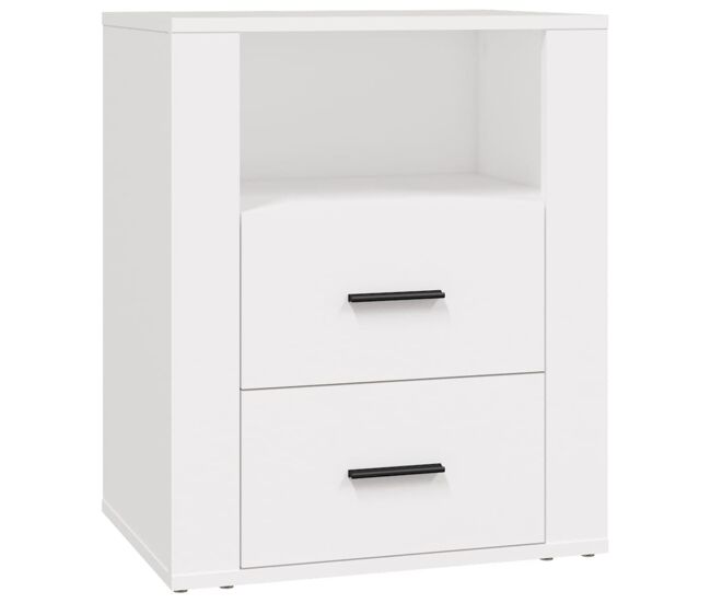 Mesa de cabeceira - mesinha de cabeceira 50x36x60 cm derivados de madeira branco