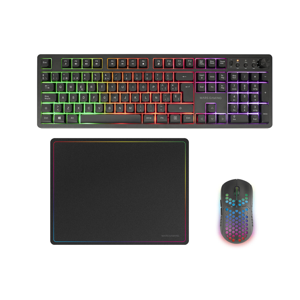 Pack gaming mars gaming mcpwxes