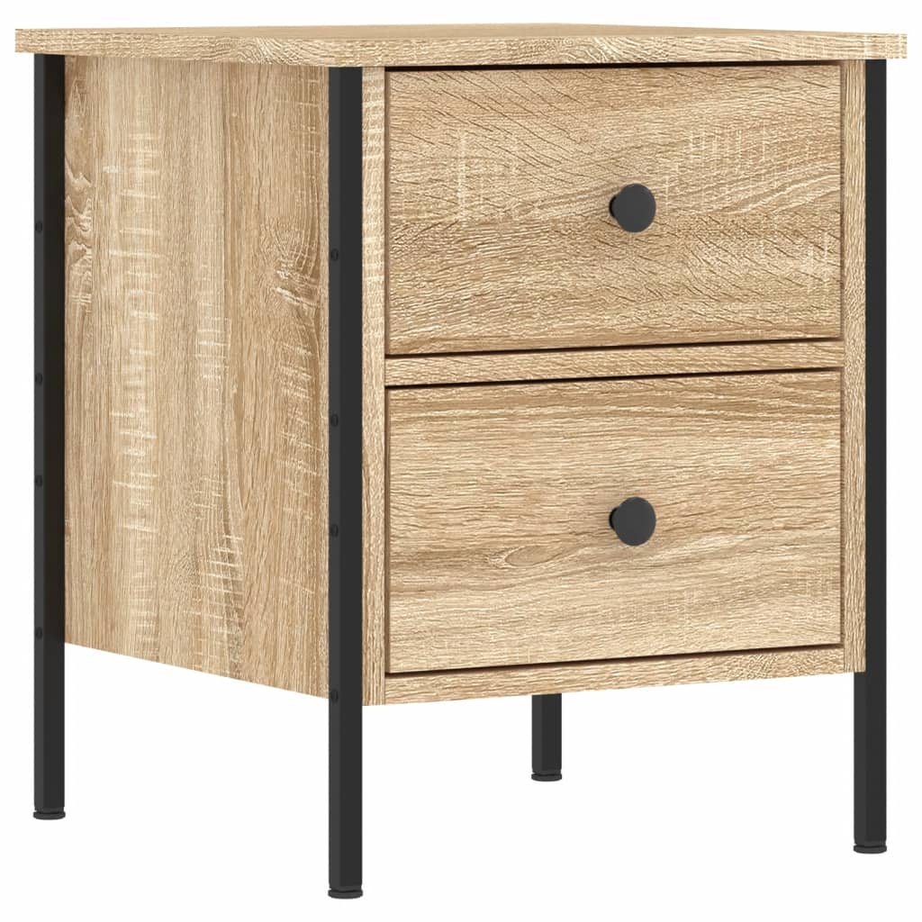 Mesa de cabeceira - mesinha de cabeceira 40x42x50 cm derivados madeira carvalho sonoma