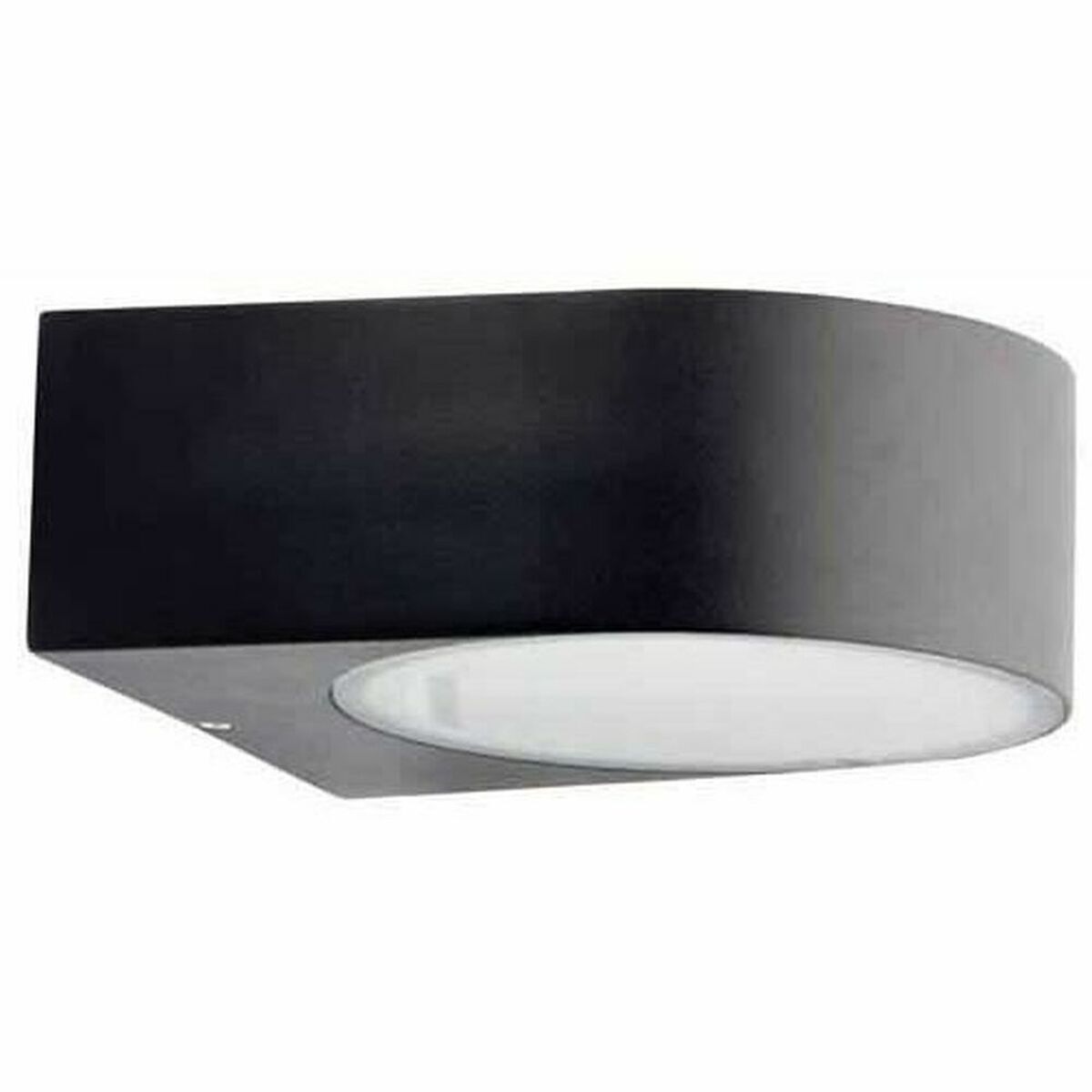 Luz de parede brilliant tyler noir metal 60 w e27