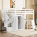 Cama alta para crianças Cama alta para crianças Branco