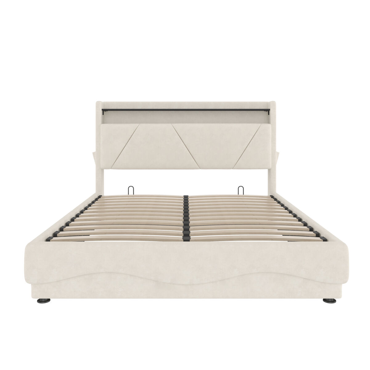 Camas com estrado elevatório