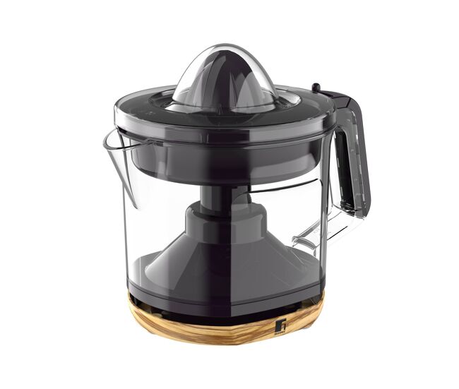 Espremedor de frutas cítricas bergner charcoal 1l 40w com função reversível e base antiderrapante