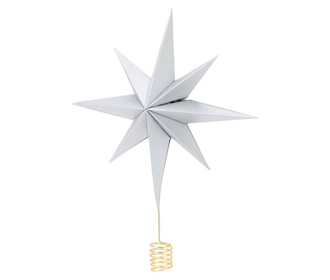 Estrela de papel well home para árvore de natal (30 cm)