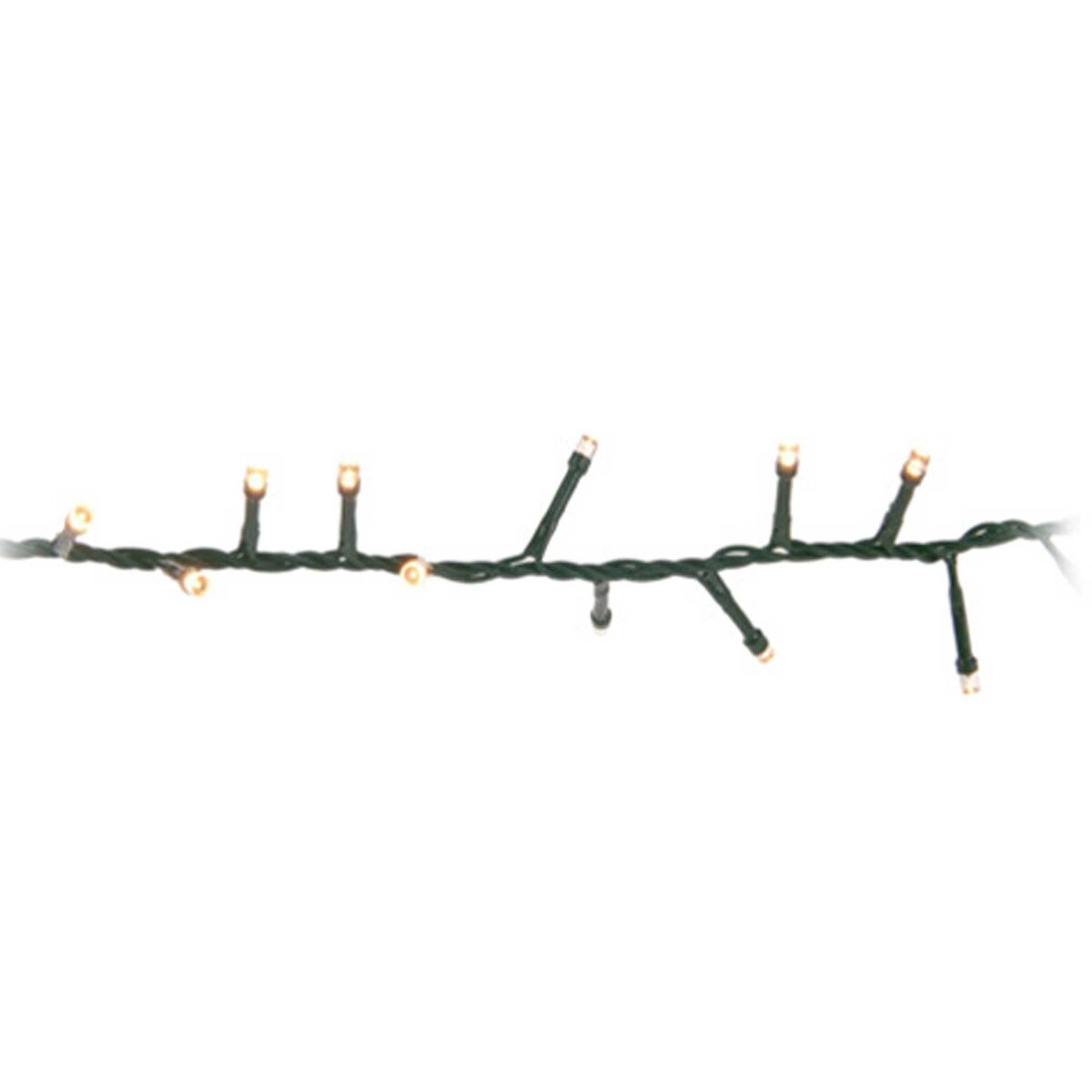 Luzes de guirlanda de natal well home com 700 leds brancos extra quentes - 14 metros