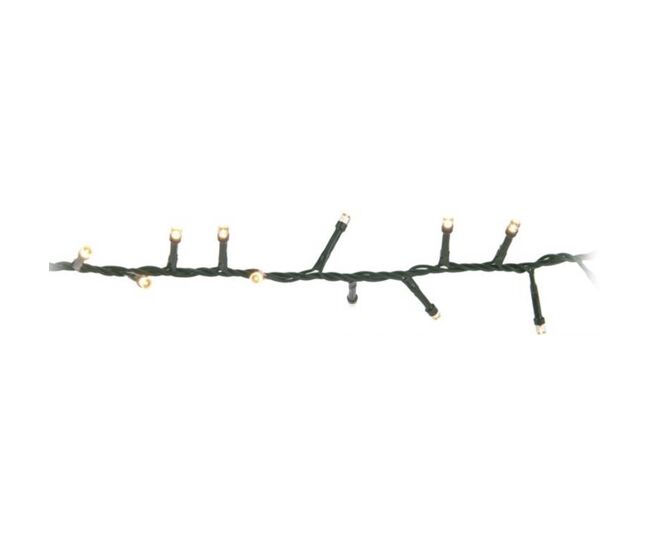 Cordão de luzes led well home 1500, branco extra quente - 30 metros
