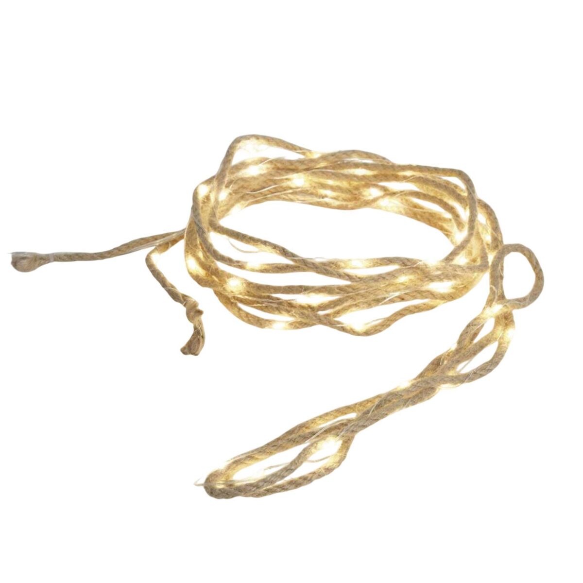 Guirlanda de cordas Well Home com 50 luzes LED quentes