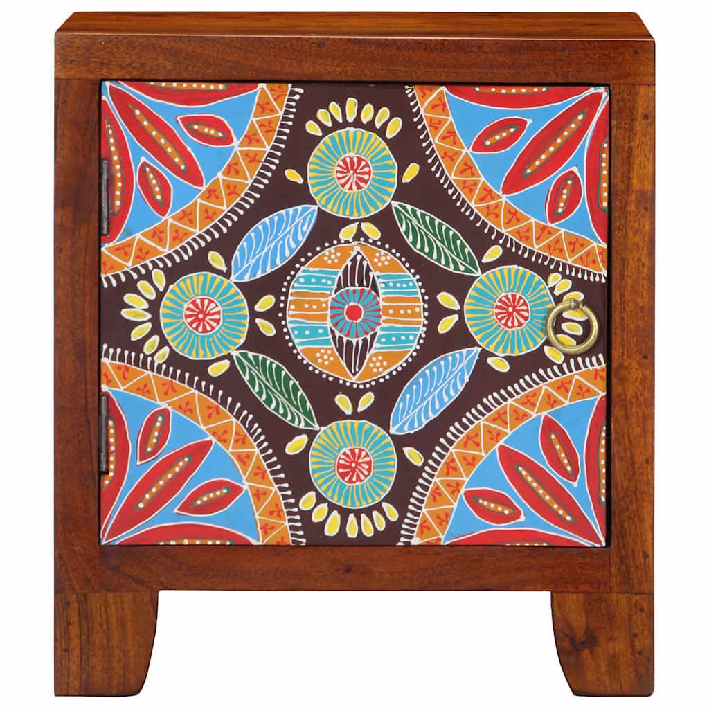 Mesa de cabeceira - mesinha de cabeceira 40x30x45 cm madeira de acácia maciça