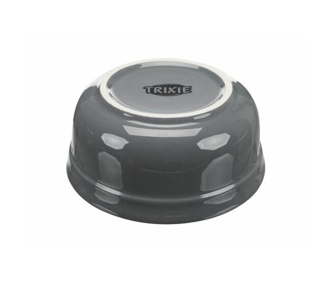 Comedouro para cão trixie bleu gris gris claro cerâmica ø 15 cm 2 x 600 ml (2 unidades)