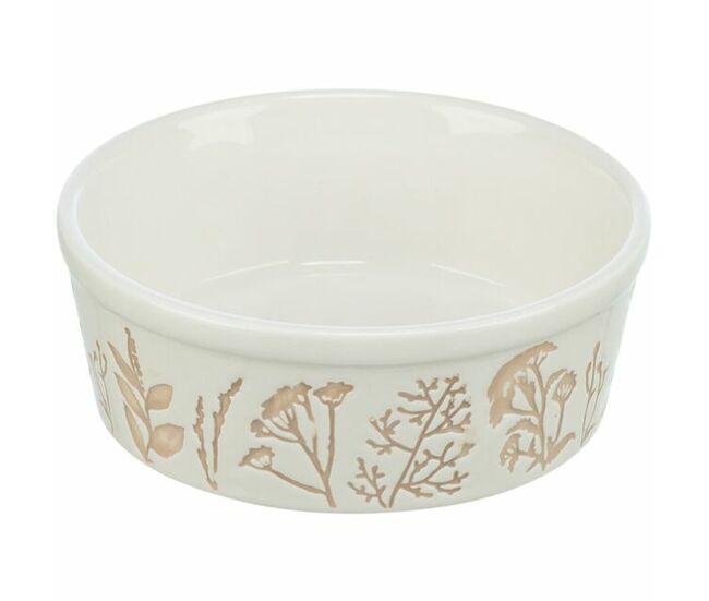 Comedouro para animais de estimação trixie blanc taupe 1,2 l