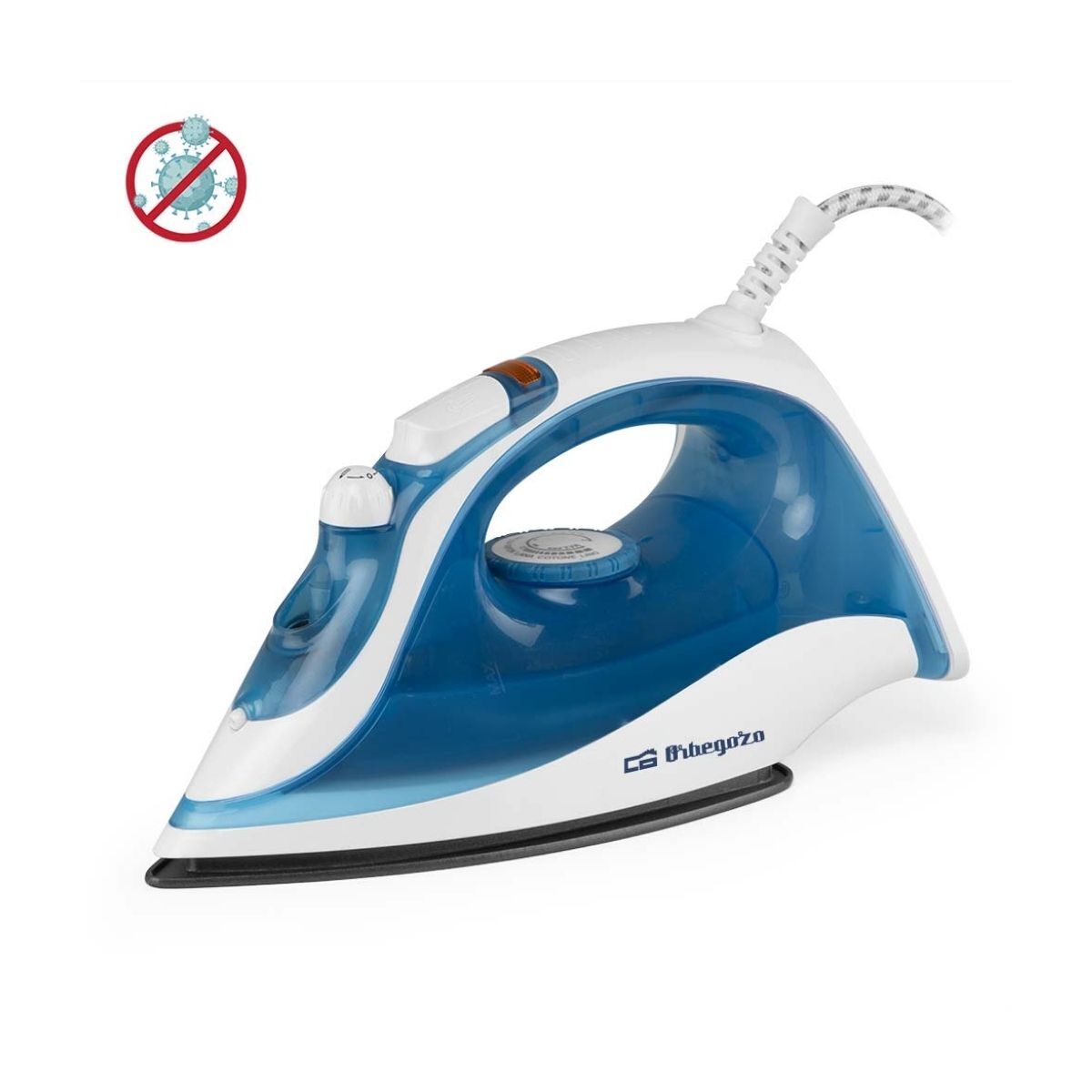 Ferro de vapor orbegozo 18146 2000 w