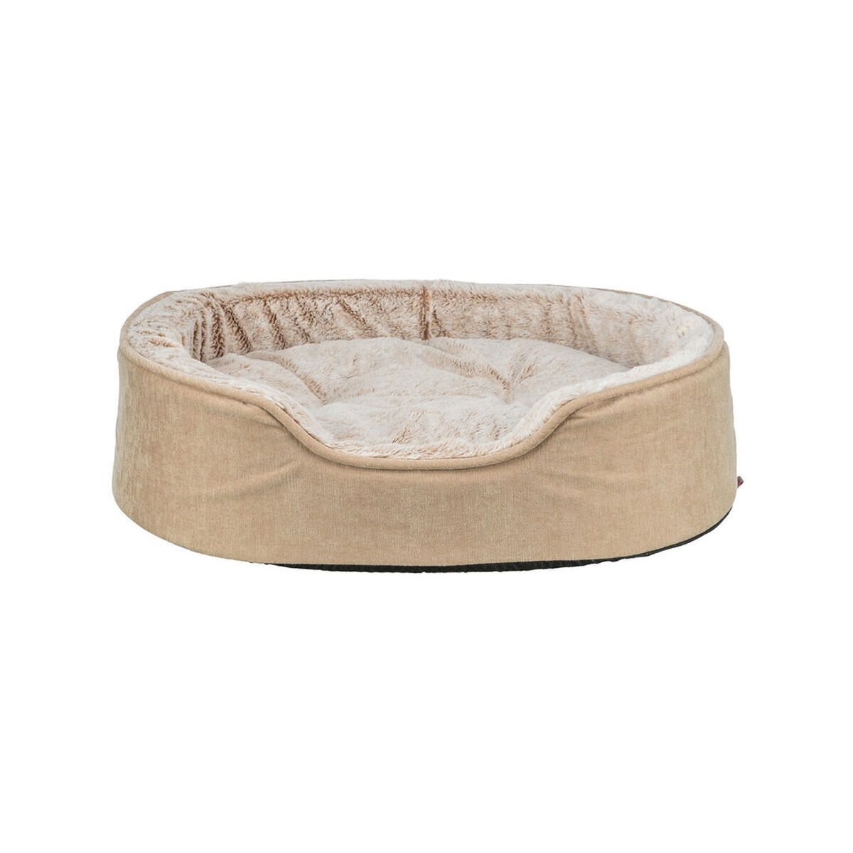 Cama para cão trixie vital lino soft bege creme 60 x 45 cm