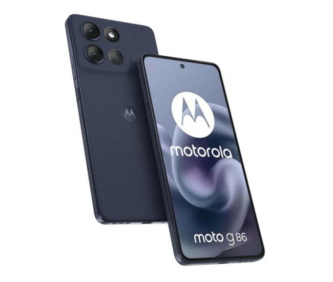 Smartphone motorola moto g86 5g 6,67" octa core 8 gb ram 256 gb bleu
