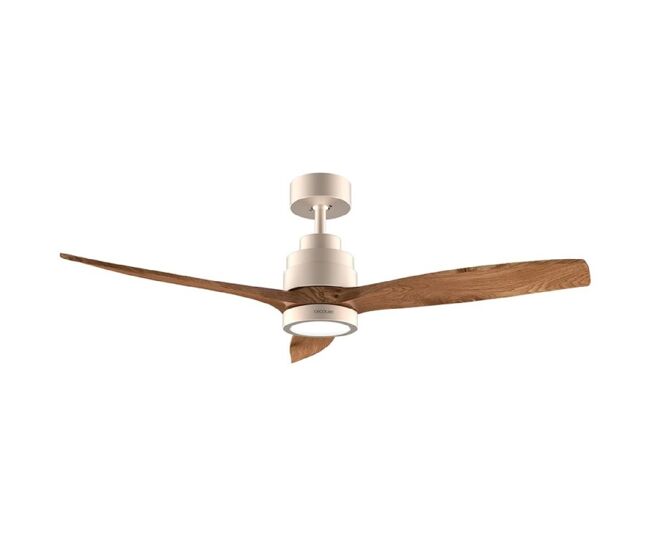Cecotec ventiladores de techo con luz aero 5295 goldblack