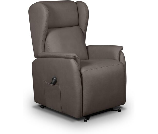 Poltrona elevatória häusbed avalon, 2 motores power lift – taupe